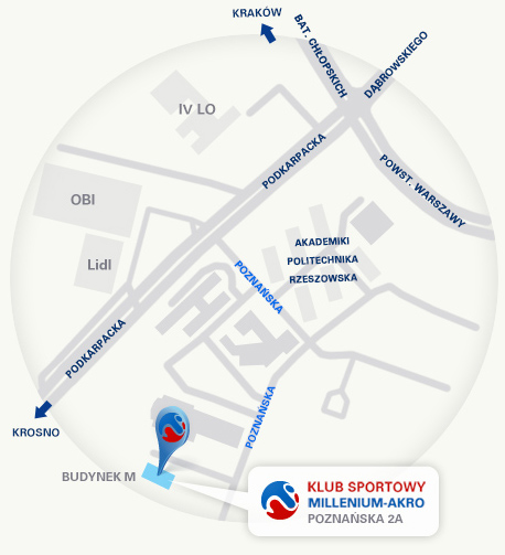 Klub Judo Millenium-Akro Rzeszów, Politechnika Rzeszowska, Budynek M, 1 piętroo Klub Judo Millenium-Akro Rzeszów, Politechnika Rzeszowska, Budynek M, 1 piętro